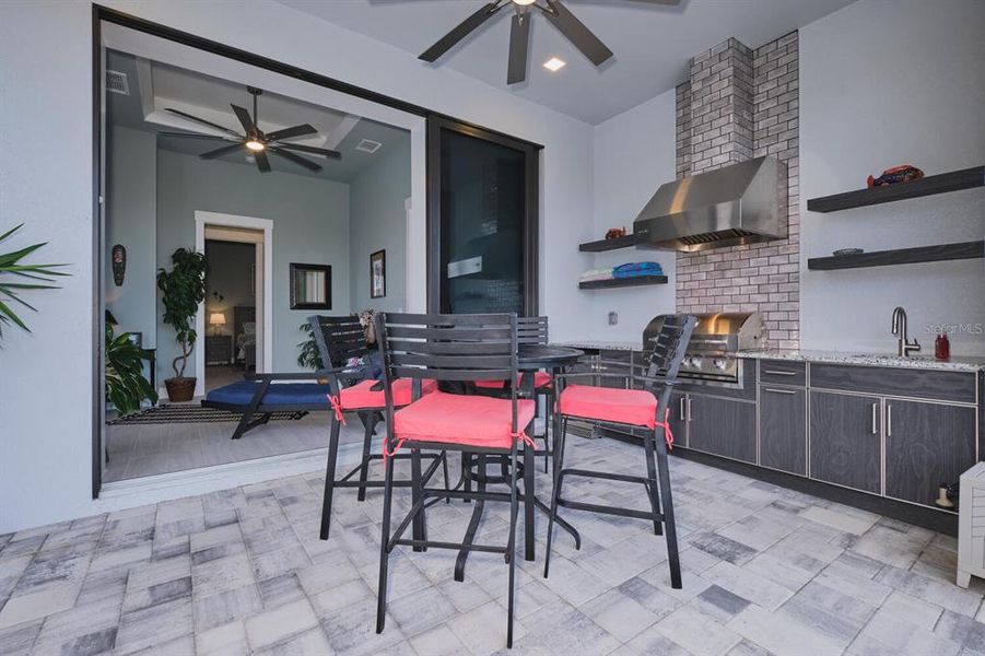 Furnished interior view inside a new home in , Punta Gorda (Image 35).