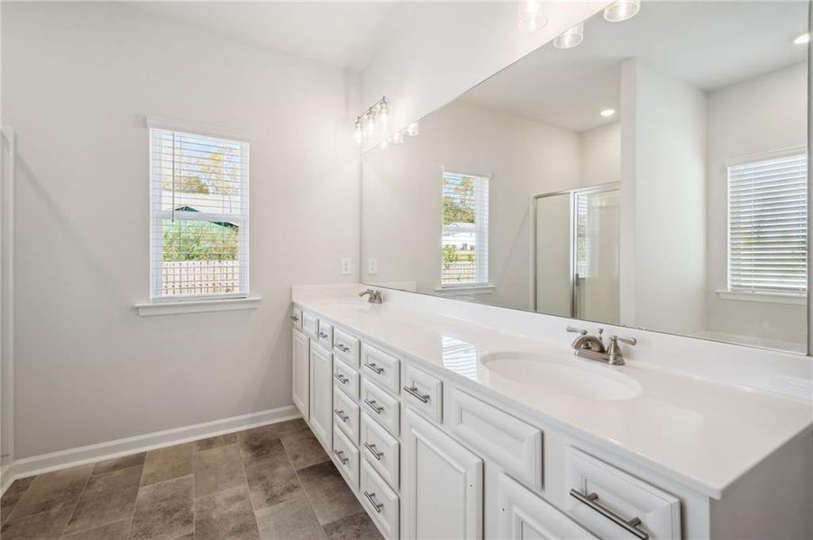 Furnished interior view inside a new home in , Dawsonville (Image 27). Furnished interior view inside a new home in , Dawsonville (Image 27).