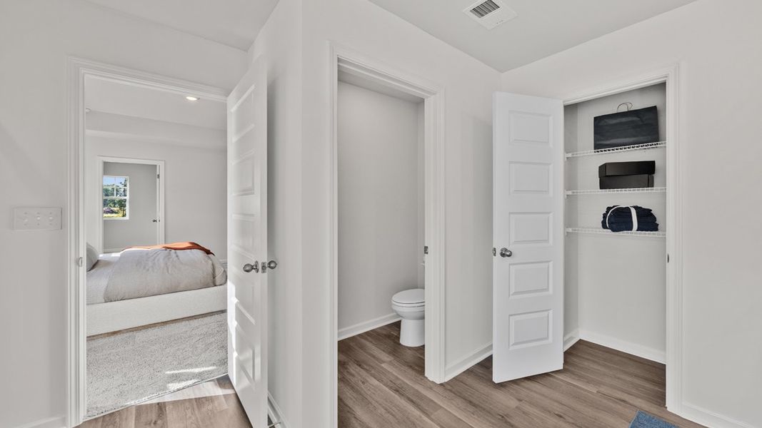 Furnished interior view inside a new home in Wrenfield at Chanticleer, North Augusta (Image 19). Furnished interior view inside a new home in Wrenfield at Chanticleer, North Augusta (Image 19).
