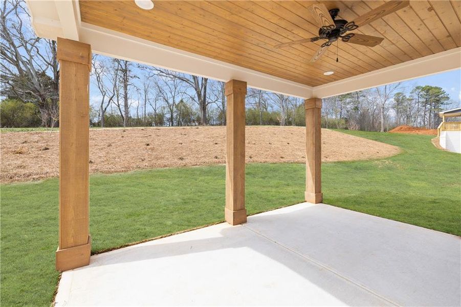 Furnished interior view inside a new home in , Hoschton (Image 8).