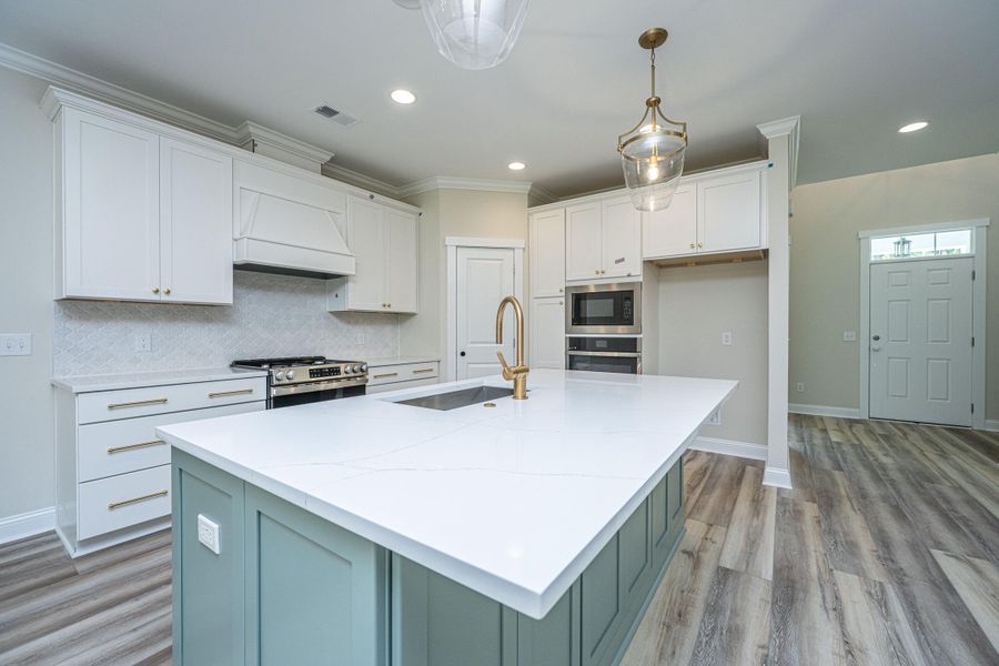 Furnished interior view inside a new home in , Awendaw (Image 10). Furnished interior view inside a new home in , Awendaw (Image 10).