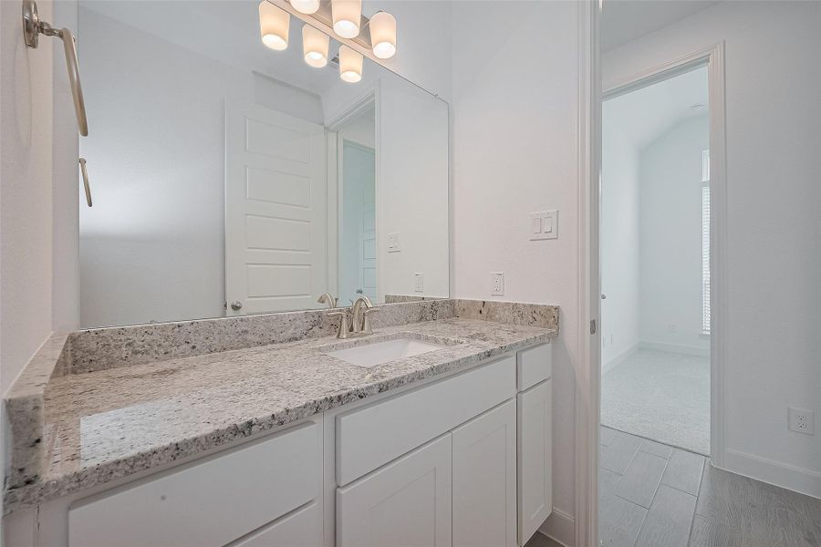 Furnished interior view inside a new home in Lago Mar, La Marque (Image 7).