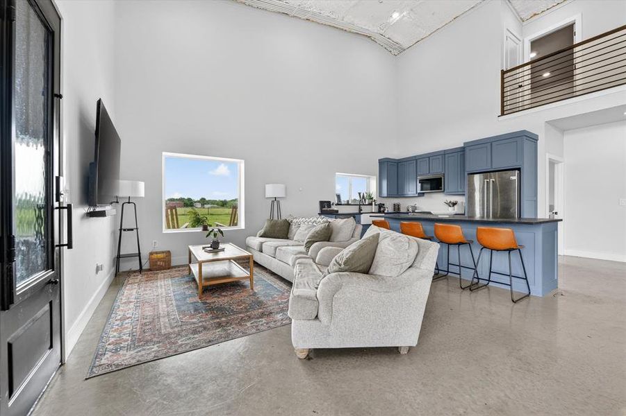 Furnished interior view inside a new home in , Ponder (Image 8).