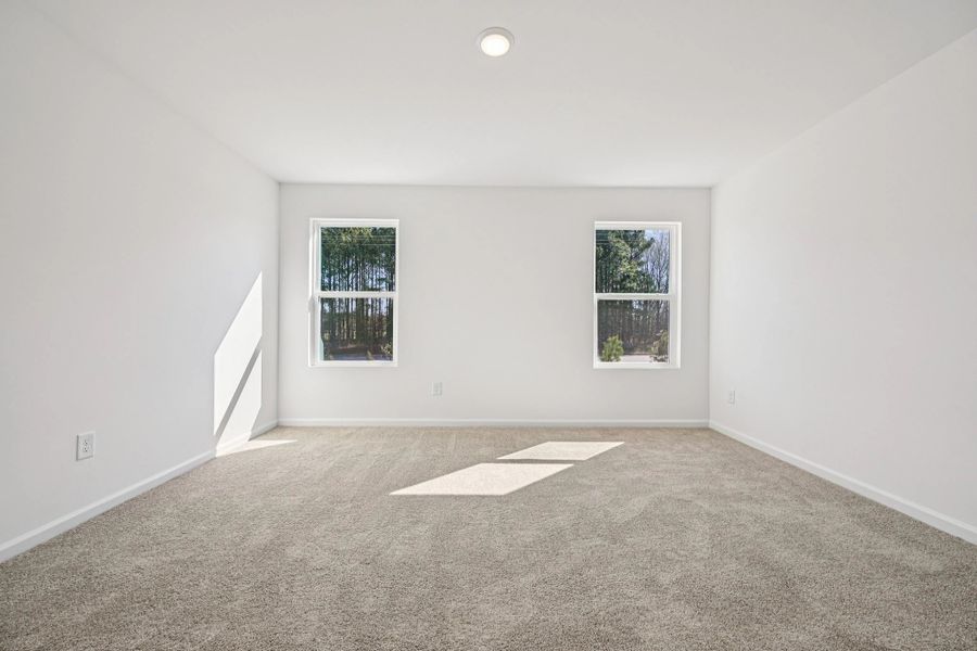 Primary Bed featuring the AW Collection® Timeless - Relaxed elegance with soft, neutral tones.