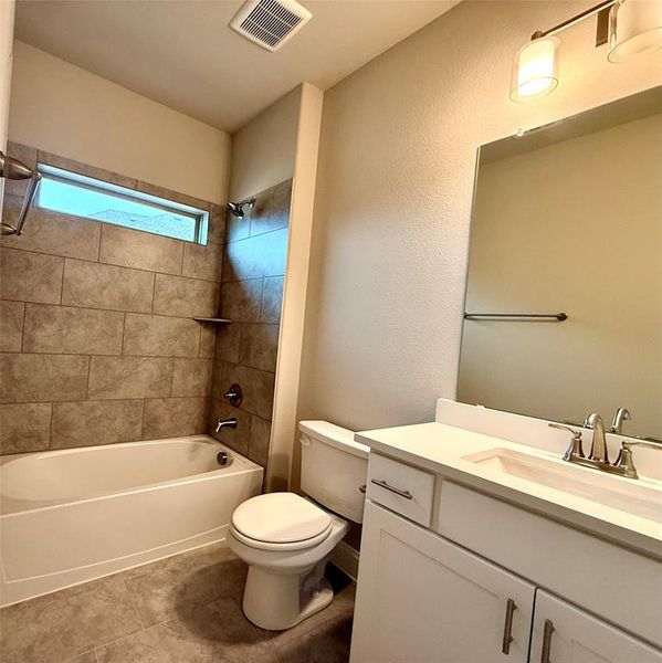 Furnished interior view inside a new home in Wildcat Ridge, Godley (Image 9). Furnished interior view inside a new home in Wildcat Ridge, Godley (Image 9).