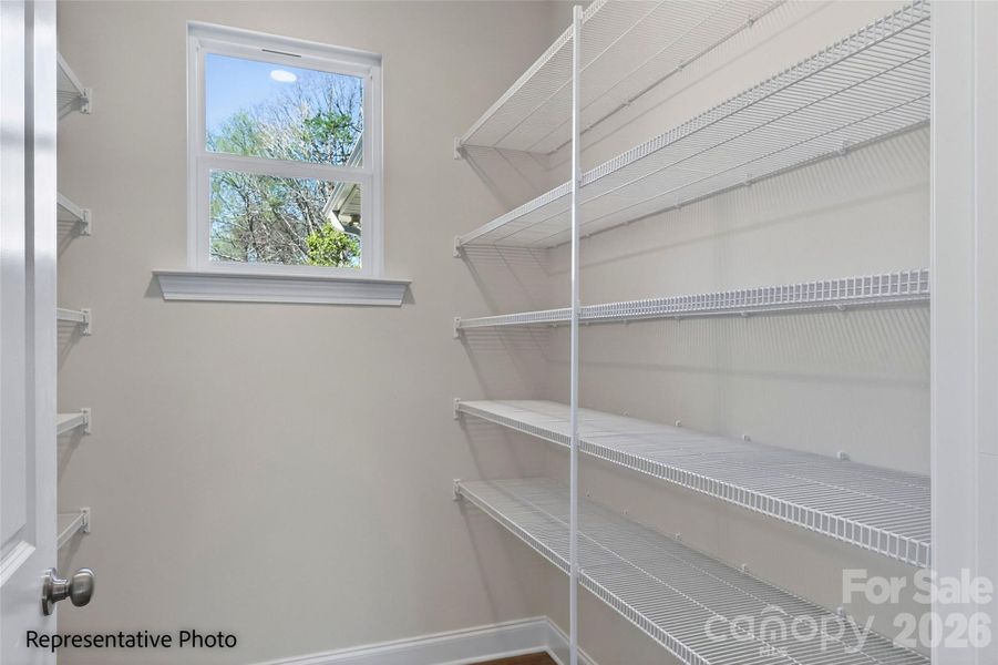 Representative Photo. Pantry