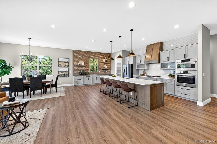 Furnished interior view inside a new home in , Parker (Image 6).
