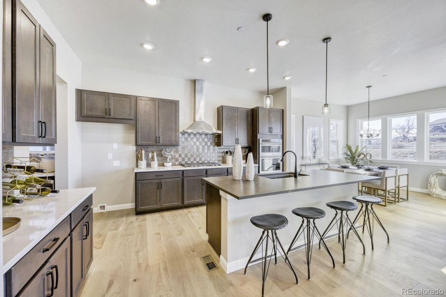 Furnished interior view inside a new home in , Broomfield (Image 21).