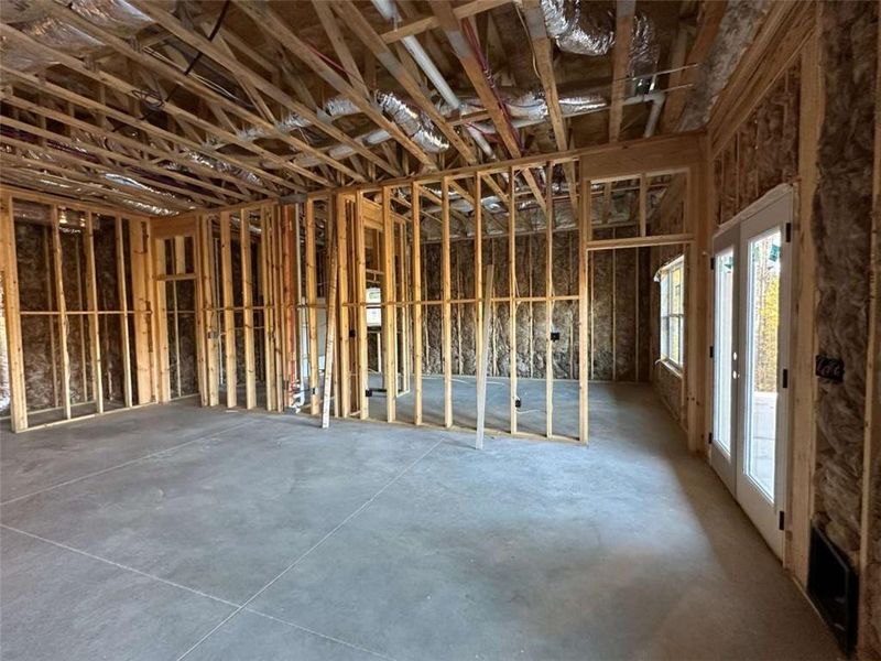 In-progress construction of a new home in , Talking Rock, GA (Image 19).