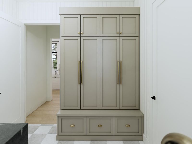 Furnished interior view inside a new home in , Lake Worth (Image 64).