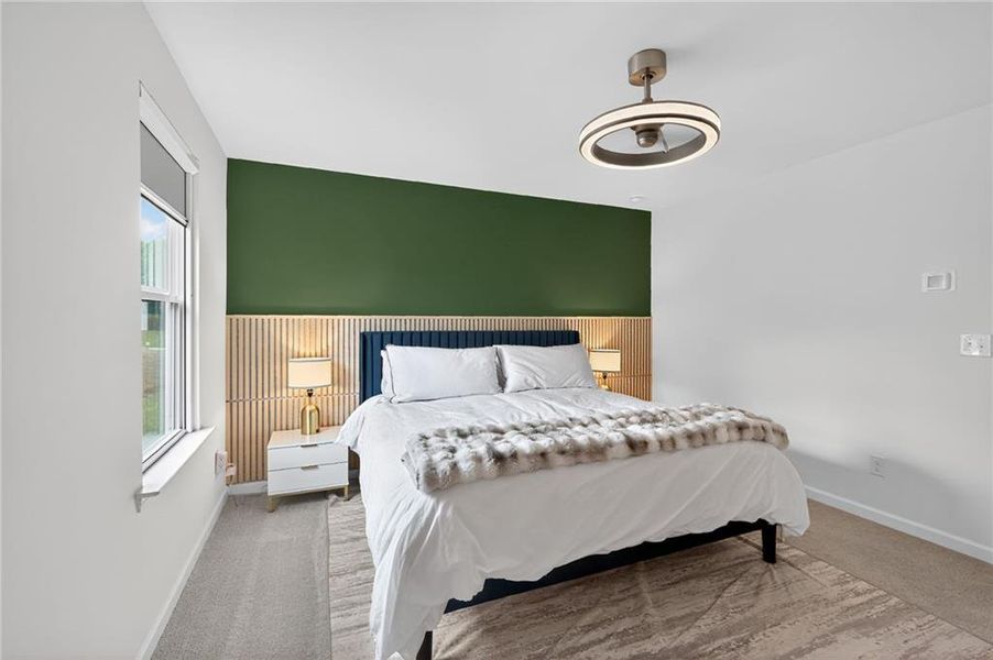 Furnished interior view inside a new home in , Union City (Image 17).