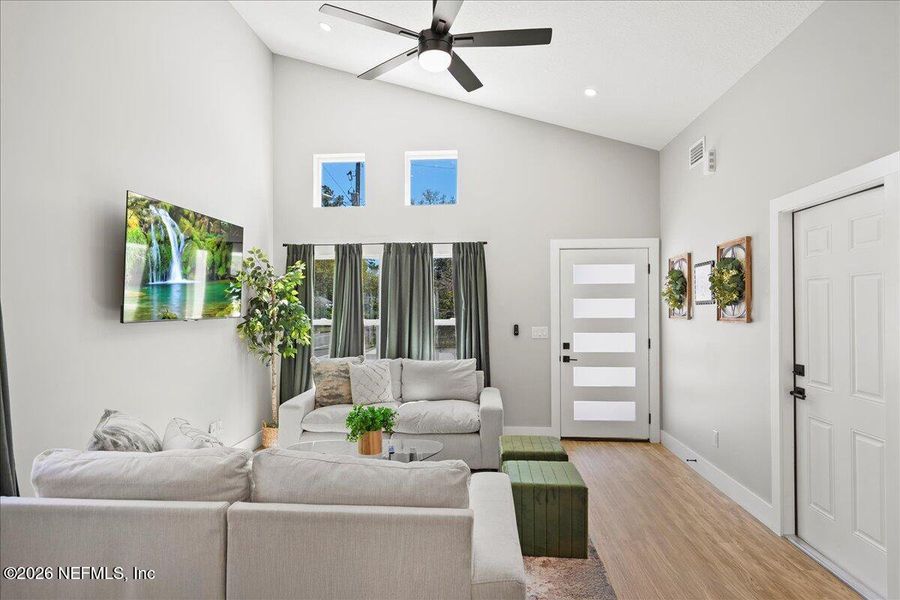 Furnished interior view inside a new home in , St. Augustine (Image 10).