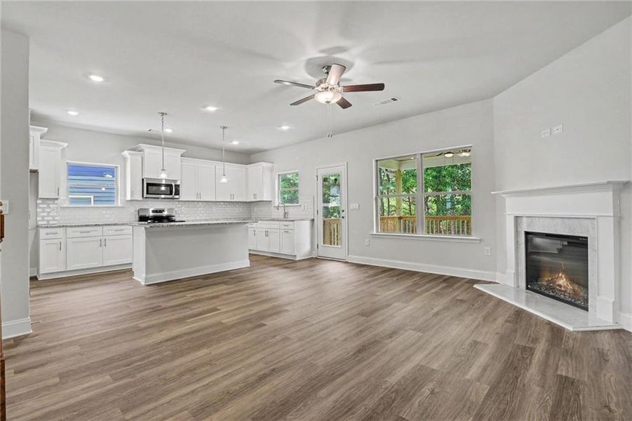 Spacious, unfurnished interior of a new home in Magnolia Villas, Cornelia (Image 15). Spacious, unfurnished interior of a new home in Magnolia Villas, Cornelia (Image 15).
