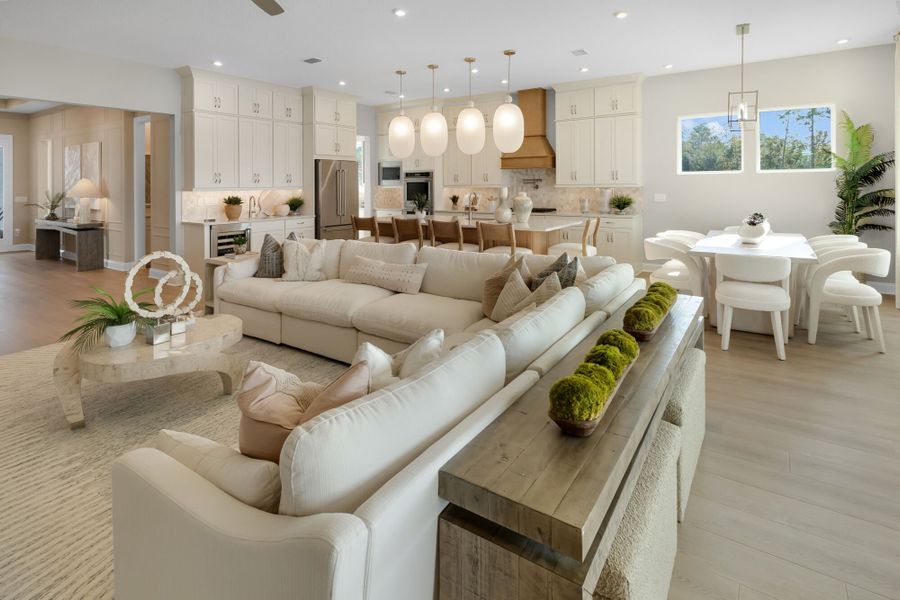 Representative furnished interior of a home built from the Lucia by Mattamy Homes in RiverTown, St. Johns (Image 8).