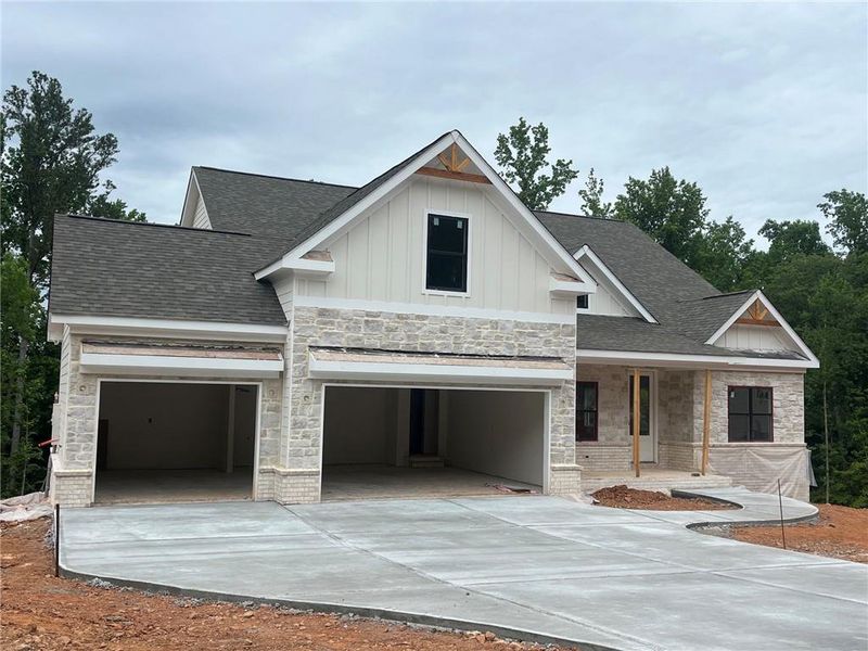 In-progress construction of a new home in , Cumming, GA (Image 3). In-progress construction of a new home in , Cumming, GA (Image 3).