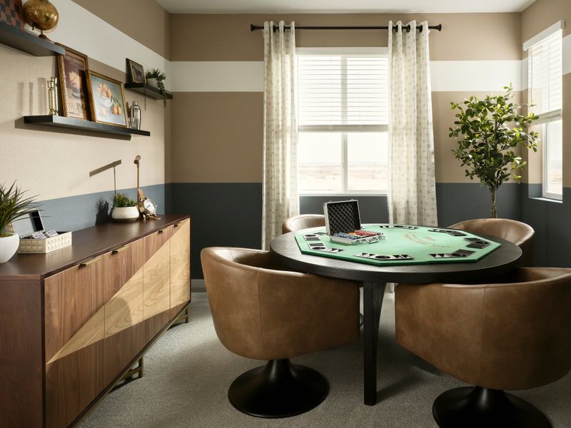 Furnished interior view inside a new home in Barefoot, Firestone (Image 6).