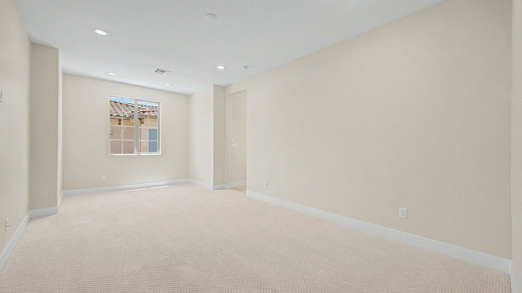 Representative furnished interior of a home built from the The Camille II by DRB Homes in Flora at Surprise City Center, Surprise (Image 13).