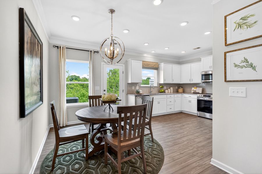 Furnished interior view inside a new home in Fairington, Cartersville (Image 7).