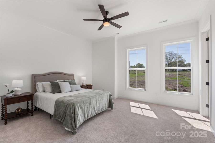 Furnished interior view inside a new home in , Kannapolis (Image 9).