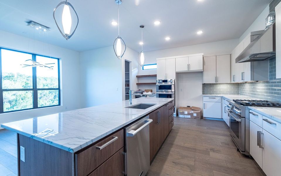 Furnished interior view inside a new home in Preserve at Lakeway, Lakeway (Image 6).