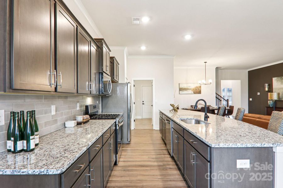 Photos are representative - model home