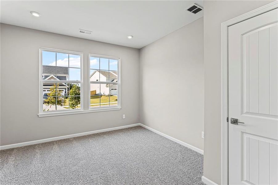 Spacious, unfurnished interior of a new home in The Reserve At Liberty Park, Braselton (Image 17). Spacious, unfurnished interior of a new home in The Reserve At Liberty Park, Braselton (Image 17).