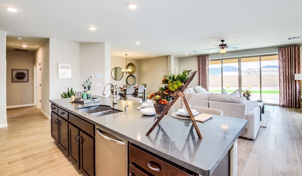 Furnished interior view inside a new home in Sycamore Vista, Vail (Image 14).
