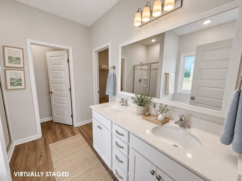 Furnished interior view inside a new home in The Village at Sassafras, Allenhurst (Image 15). Furnished interior view inside a new home in The Village at Sassafras, Allenhurst (Image 15).