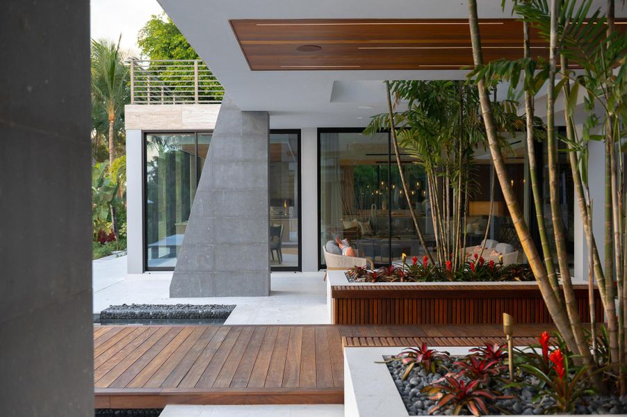 Exterior details and patio area of a home in , Hobe Sound (Image 12).