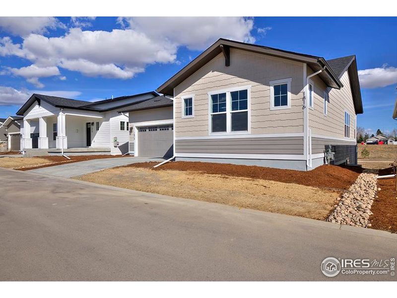 Exterior details and patio area of a home in , Fort Collins (Image 2). Exterior details and patio area of a home in , Fort Collins (Image 2).