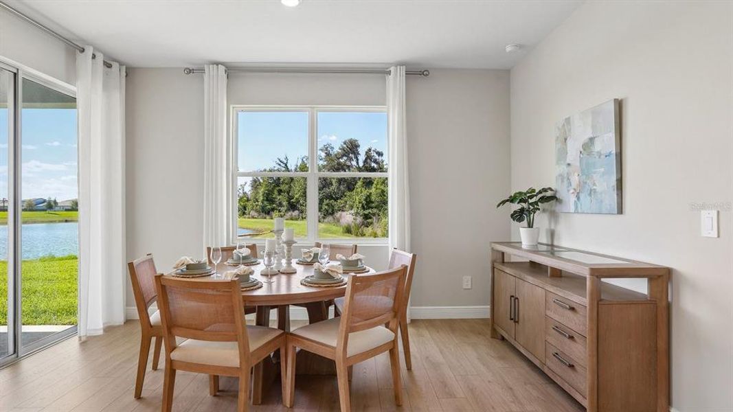 Furnished interior view inside a new home in Summit View, Dade City (Image 38).