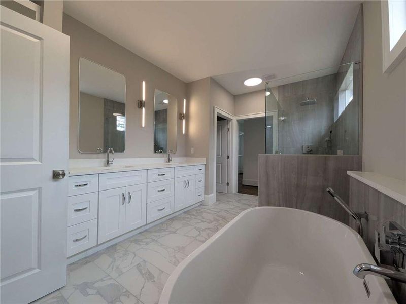 Furnished interior view inside a new home in , Covington (Image 34).