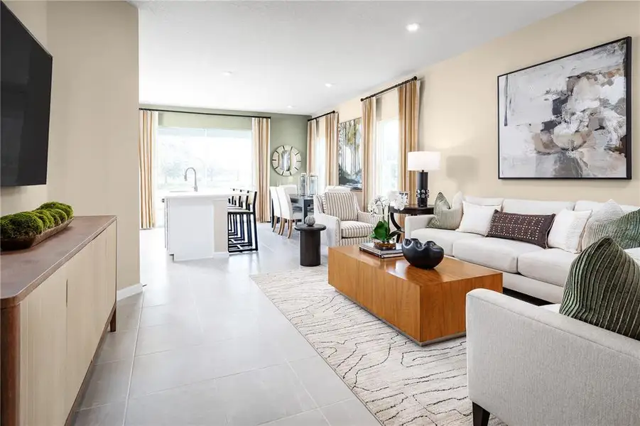 Furnished interior view inside a new home in , Lakewood Ranch (Image 9).