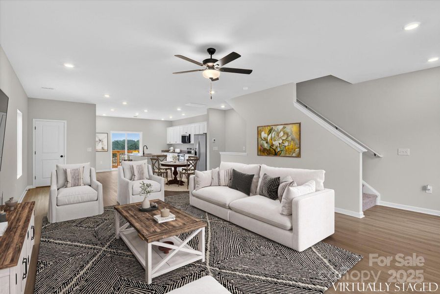 Furnished interior view inside a new home in Rhyne Court, Gastonia (Image 6).