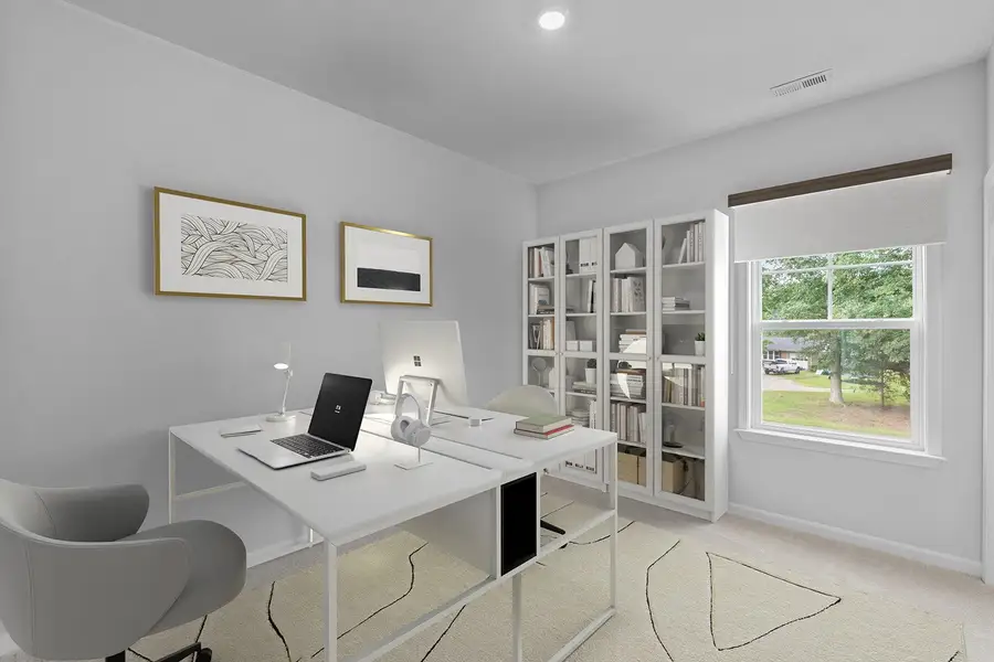 Representative furnished interior of a home built from the Keowee - Vanguard Collection by Mungo Homes in Scotts Hill Village, Wilmington (Image 7).