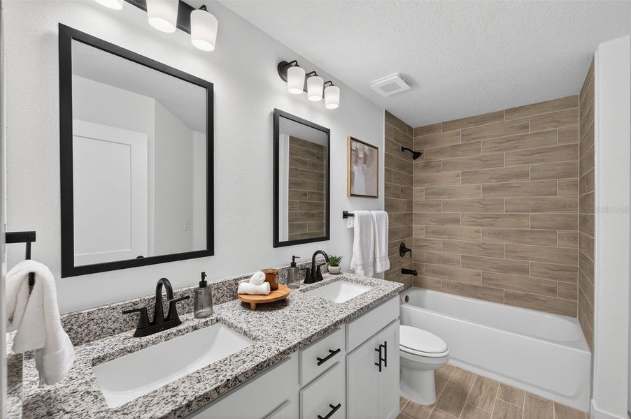 Furnished interior view inside a new home in Hill Country Estates, Dade City (Image 27).