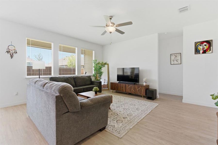 Furnished interior view inside a new home in Reatta Ridge, Justin (Image 5).