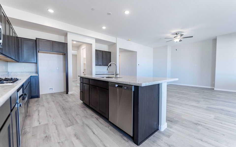 Furnished interior view inside a new home in Heritage Pointe, Chino Valley (Image 5).