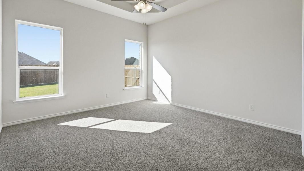 Spacious, unfurnished interior of a new home in Lakewood Trails, Forney (Image 19).
