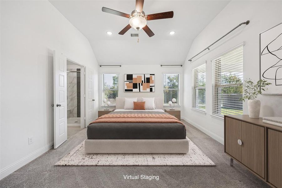 Furnished interior view inside a new home in Elevon, Lavon (Image 14).