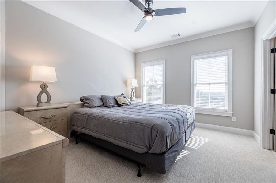 Furnished interior view inside a new home in , Powder Springs (Image 19).