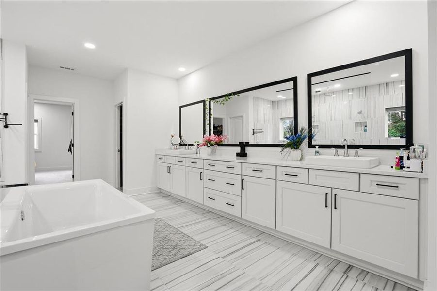 Furnished interior view inside a new home in , Cumming (Image 34).