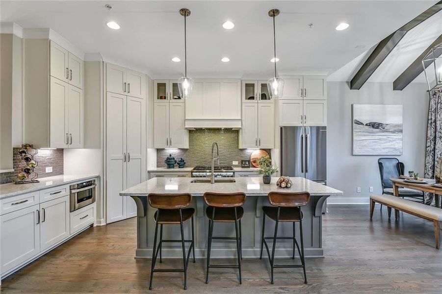 Furnished interior view inside a new home in , Senoia (Image 14).