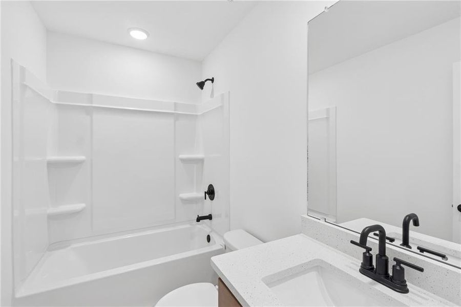 Furnished interior view inside a new home in Grandview Terrace, Canton (Image 5).