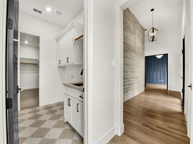 Hall from Entry to bedroom 2