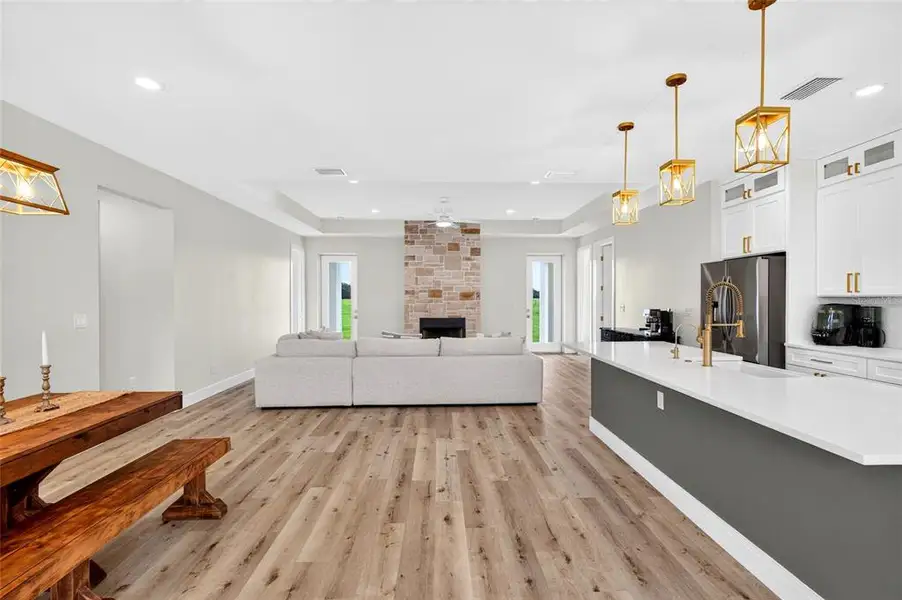 Furnished interior view inside a new home in , Bushnell (Image 43).