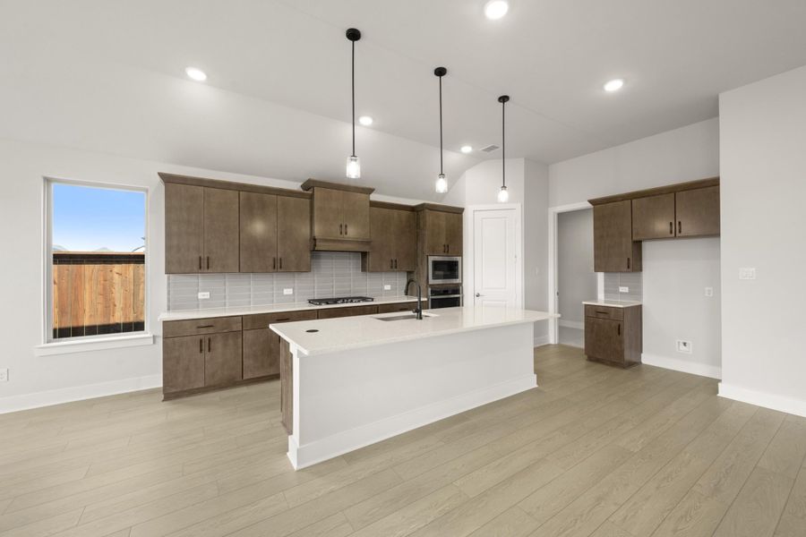 Furnished interior view inside a new home in Inspiration Collection at Bridgewater, Midlothian (Image 3).