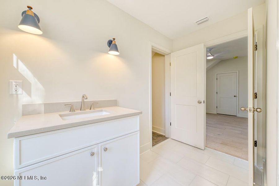 Furnished interior view inside a new home in , Jacksonville (Image 15). Furnished interior view inside a new home in , Jacksonville (Image 15).