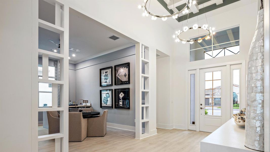 Furnished interior view inside a new home in Astor Creek Golf & Country Club, Port St. Lucie (Image 13).