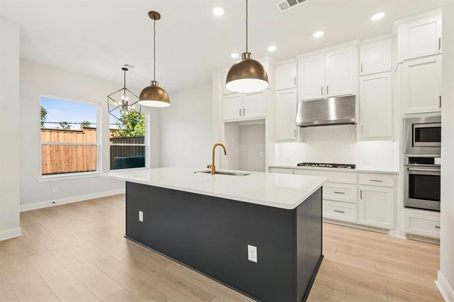 Furnished interior view inside a new home in Greenville Heights, Dallas (Image 11).